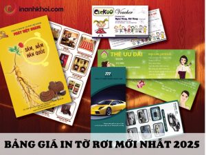 Giá in tờ rơi